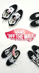 VANS
- Slip On Checker Black White - $129.99
- Knu School - $179.99
- Authentic Black White - $119.99
- Sk8 Low Check - $159.99
- Sk8 Low Black White - $159.99
- Old Skool Black - $159.99
- Sk8 Hi - $179.99
